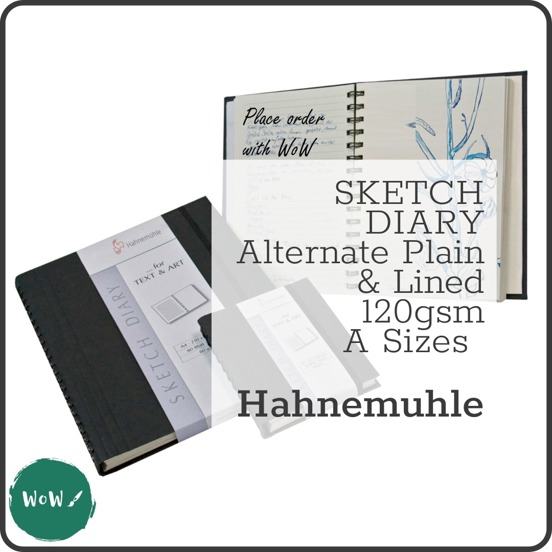 Hahnemuhle Sketch Book (Black Cover, A3, 64 Sheets) 10628354 B&H