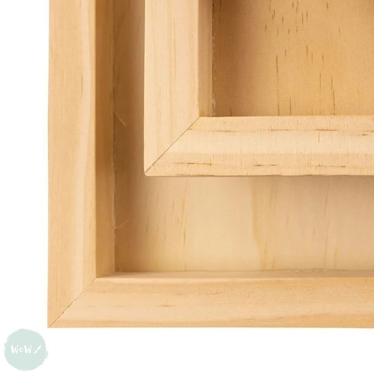 Unprimed Cradled Birch Wood Painting Panel 19mm deep A4 WoW Art