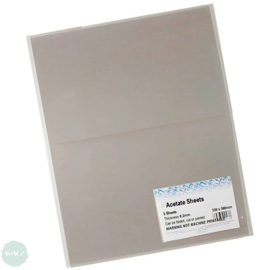 5199193 - Acetate Sheet, 8 1/2 x 11 Each - Acetate Sheet, 8 1/2 x