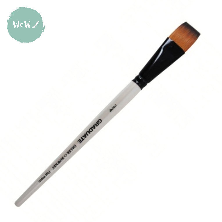 Daler Rowney Graduate Black Goat Round Mop Brush 3/4 in | Cass Art