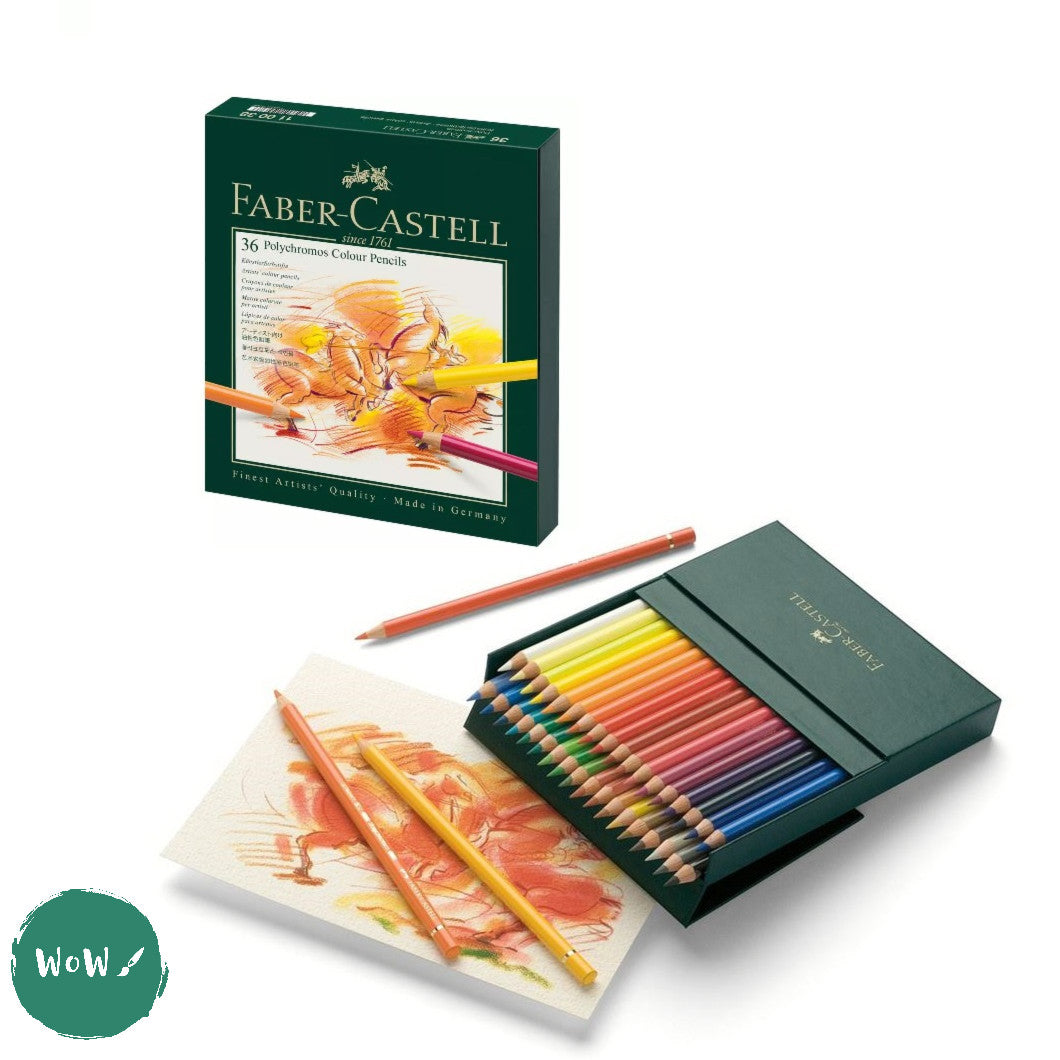 Faber-Castell Polychromos Artist Colored Pencil - Dark Naples Ochre 184