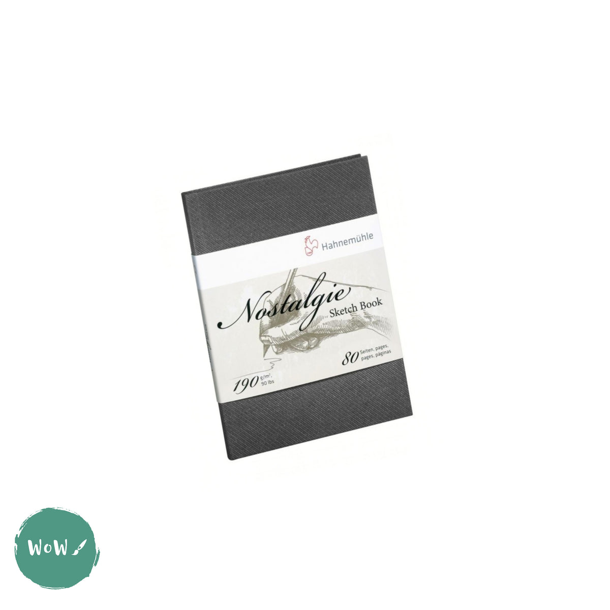 Hardback sketchbook - Square bound - Hahnemuhle NOSTALGIE Book