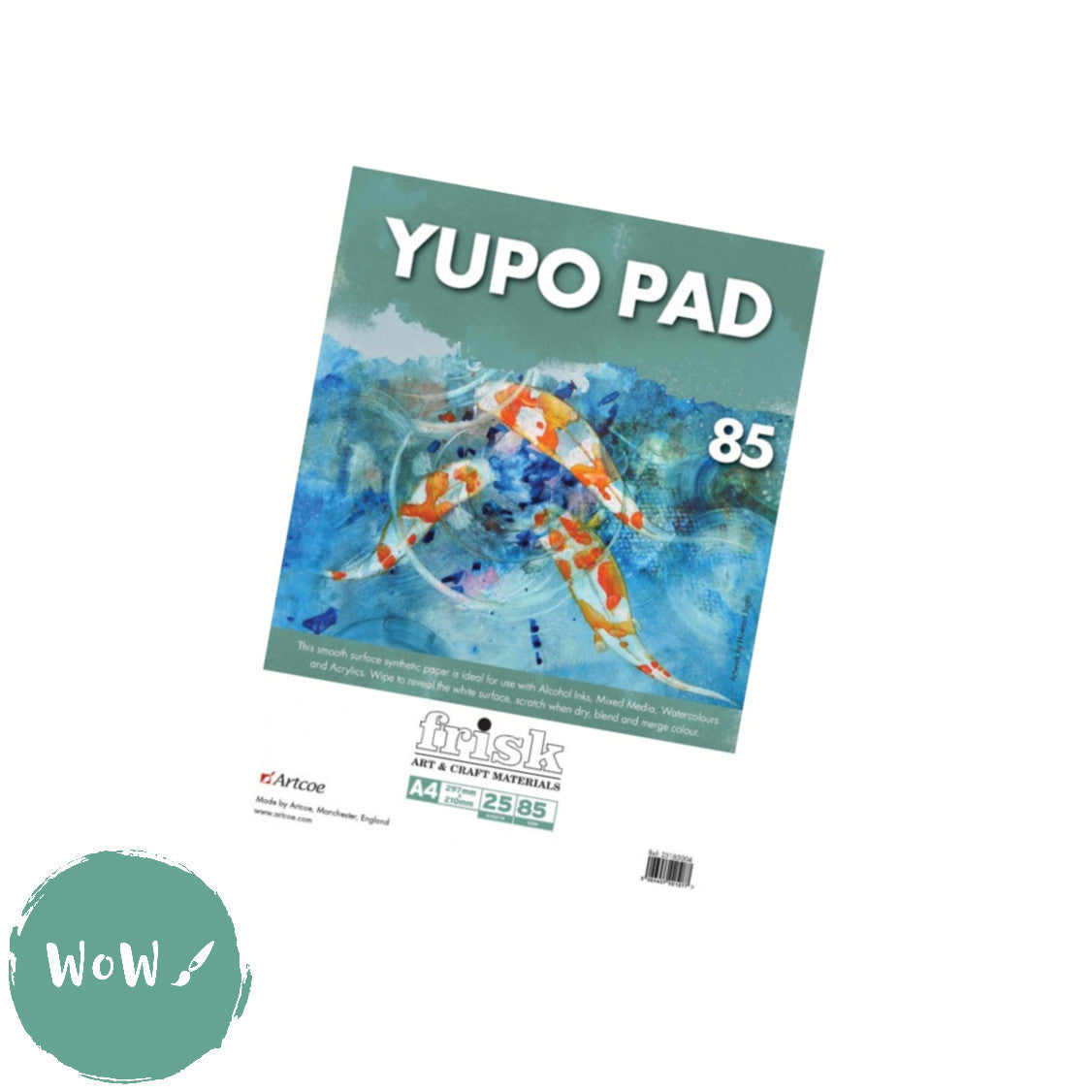  Ursus Yupo Paper, 85 g, DIN A5, 25 Sheets, Synthetic, Smooth  Surface, Tear and Waterproof, UV Lightfast, Extremely Durable, 100%  Recyclable, Versatile Use, White : Arts, Crafts & Sewing