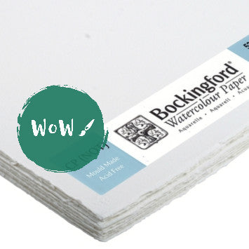 WATERCOLOUR PAPER - Single Sheets - Bockingford White 22 x 30