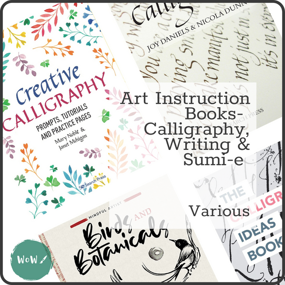 Art Instruction Books - Calligraphy, Sumi-e & Writing