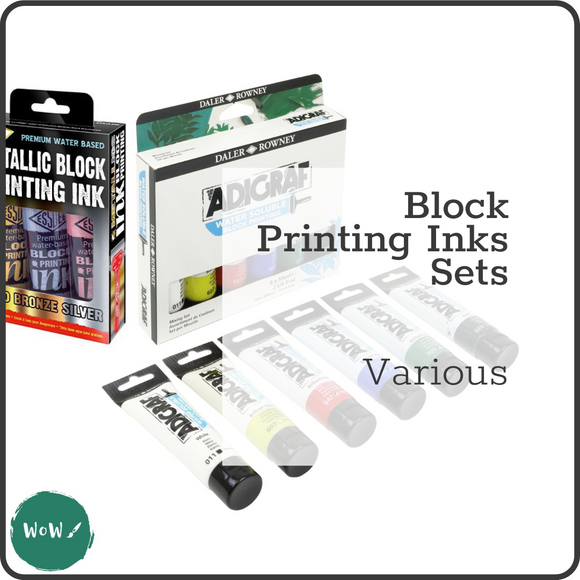 Printing ink sets