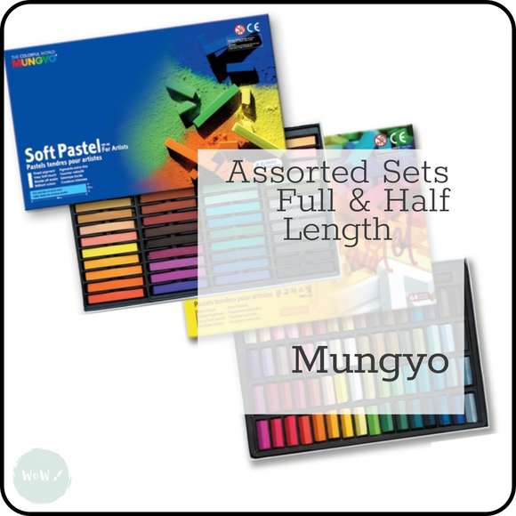 SOFT PASTEL SETS - Mungyo SQUARE Pastels for Artists