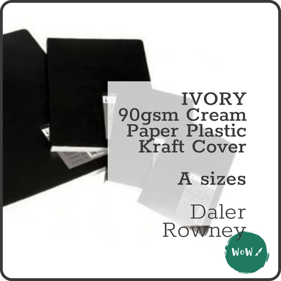 Softback Sketchbook - Daler Rowney IVORY 90gsm cream cartridge