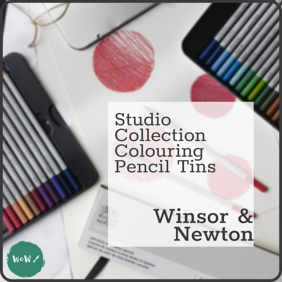 Winsor & Newton Studio Collection Coloured Pencil Tins