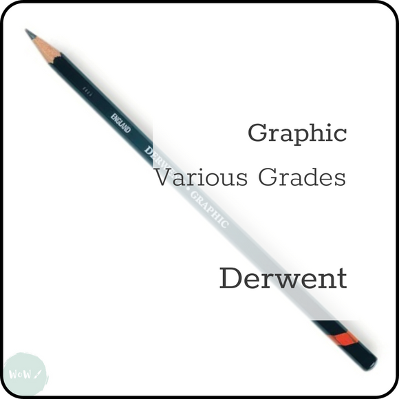GRAPHITE PENCIL - Derwent - GRAPHIC - Various Grades