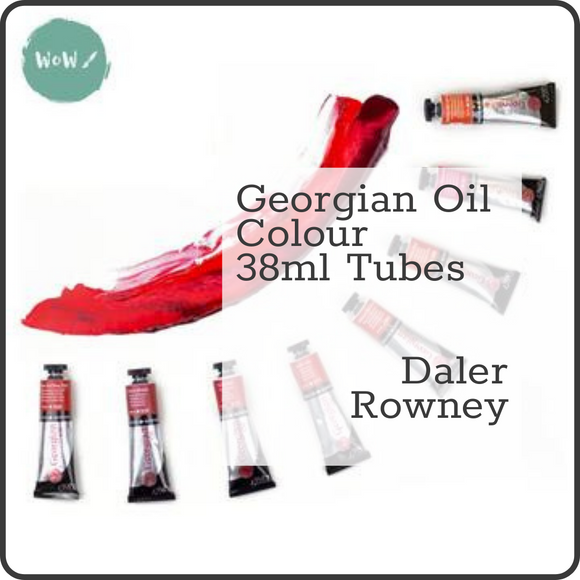 OIL PAINT - Daler Rowney GEORGIAN - 38ml Tubes