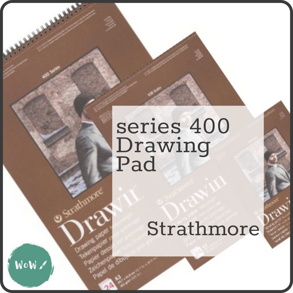 Drawing Pad - Spiral Bound - STRATHMORE Series 400 'A' sizes