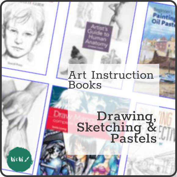 Art Instruction Books - Drawing, Sketching & Pastels