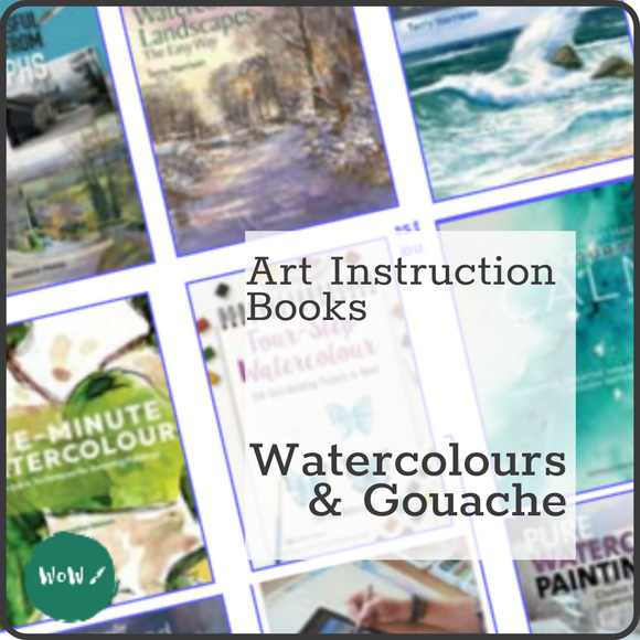 Art Instruction Books - Watercolour & Gouache