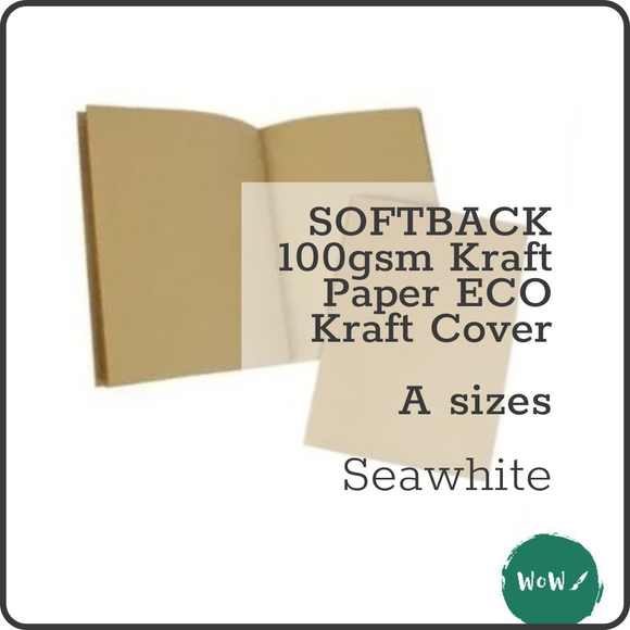 SOFTBACK SKETCHBOOK -  ECO 100 gsm KRAFT paper