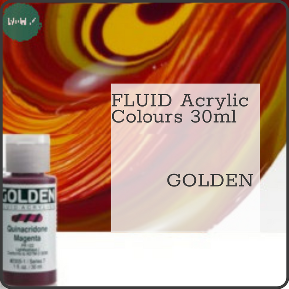 Golden FLUID Acrylic Colours 30ml