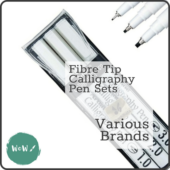 Calligraphy - Fibre Tip Pens