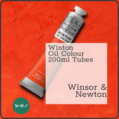 OIL COLOUR PAINT - Winsor & Newton WINTON - 200ml Tubes