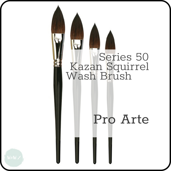 Pro Arte Series 50 - Kazan Wash Brushes