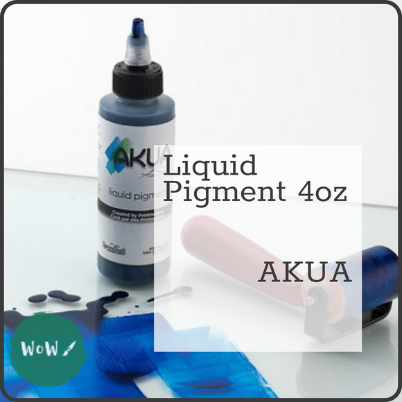 Akua Liquid Pigment Printing ink 4oz