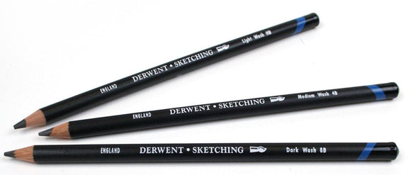 Drawing & Sketching Pencils - SINGLES - Derwent -  SKETCHING WATER-SOLUBLE