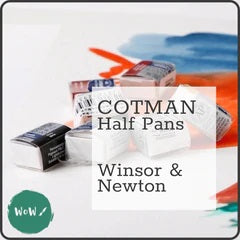 WATERCOLOUR PAINT – Winsor & Newton COTMAN – Half Pans