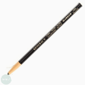 MULTI SURFACE 'Chinagraph' Pencils - Generals MARKER 1241 - BLACK