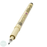 Fineliner Pigment Pen Set - SAKURA Pigma Micron - 3 Black assorted - 02, 04, 08
