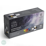 Watercolour Paint Sets - Winsor & Newton PROFESSIONAL - FIELD BOX - 12 Half Pans - 40% off RRP