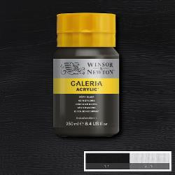 ACRYLIC PAINT - Winsor & Newton GALERIA - 250ml Pot - IVORY BLACK
