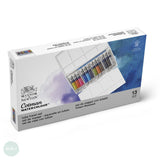 Watercolour Paint Sets - Winsor & Newton COTMAN - TUBE TRAVEL SET - 12 x 8ml Tubes & Brush.