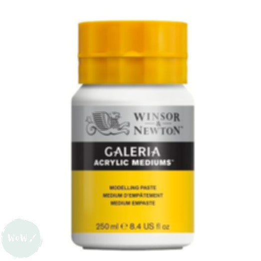 Acrylic Mediums - Winsor & Newton - Galeria - (FLEXIBLE) MODELLING PASTE - 250ml