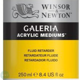 Acrylic Mediums - Winsor & Newton Galeria - Fluid Retarder (SLOW DRYING MEDIUM) 250ml