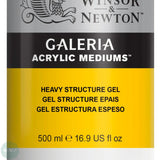 Acrylic Mediums - Winsor & Newton Galeria - Heavy Structure Gel 500ml