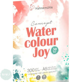 WATERCOLOUR PAPER PAD - JUMBO (50 sheets) - Hahnemuhle - CONCEPT WATERCOLOUR JOY - 300gsm - COLD PRESS Surface - A5