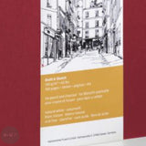 Hardback sketchbook - Square bound - Hahnemuhle D&S Book - 140 gsm - RED COVER - A4 Landscape