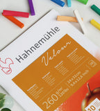 PASTEL SURFACE - Pad - Hahnemuhle - PASTEL VELOUR - 260gsm - White - 24 x 32 cm
