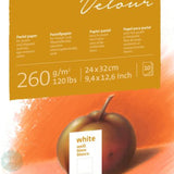PASTEL SURFACE - Pad - Hahnemuhle - PASTEL VELOUR - 260gsm - White - 24 x 32 cm