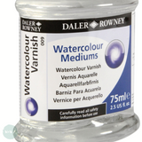 Watercolour Mediums- Daler Rowney - WATERCOLOUR VARNISH - 75ml