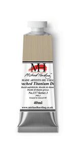 Michael Harding Handmade Oil 40ml tube-	Unbleached Titanium Dioxide 40ml (series 1)