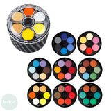 Watercolour Paint Sets - Koh-i-noor - WATERCOLOUR - Round Compact 48 colours
