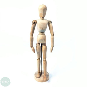 Mannequin - MANIKIN - Wooden 30CM (12") High