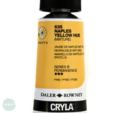 Daler Rowney CRYLA Artists Acrylic 75ml Tubes-  NAPLES Yellow
