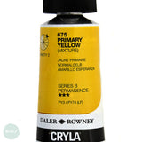 Daler Rowney CRYLA Artists Acrylic 75ml Tubes-  PRIMARY Yellow