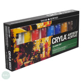 Acrylic Paint Set- Daler Rowney - CRYLA - Classic Set (8 x 75ml tubes)
