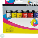 Acrylic Paint Set- Daler Rowney SYSTEM3 STUDIO SET 10 x 37ml