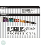 Gouache Set- Daler Rowney - Professional Designers Gouache  - INTRODUCTORY COLOURS - 12 x 15ml