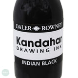 Drawing Ink- Daler Rowney KANDAHAR- Black Indian Ink 175ml