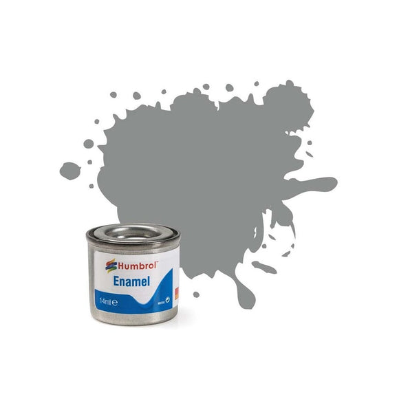 Hobby Paint - ENAMEL - Humbrol – SATIN -	No 126 US Med Grey   Satin