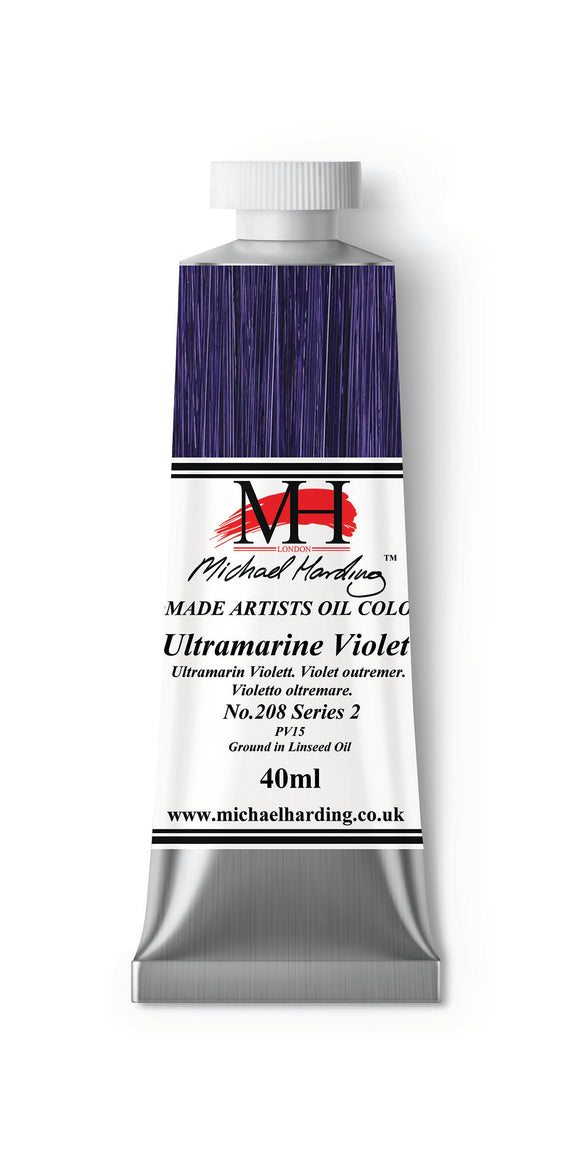 Michael Harding Handmade Oil 40ml tube-	Ultramarine Violet 40ml (series 2)